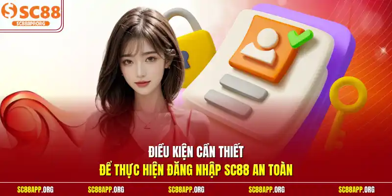 Điều kiện cần thiết để thực hiện đăng nhập SC88 an toàn
