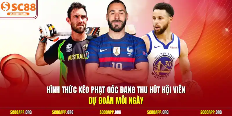 Hình thức kèo phạt góc đang thu hút hội viên dự đoán mỗi ngày.